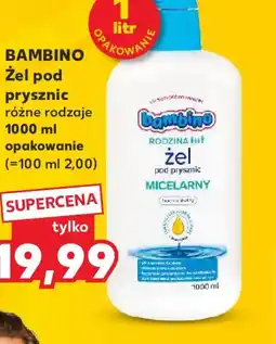 Kaufland Bambino Zel pod prysznic oferta