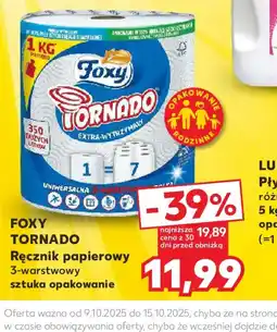 Kaufland Ręcznik papierowy Foxy Tornado oferta