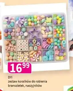 Drogerie Polskie DYI zestaw koralików do robienia bransoletek, naszyjników oferta