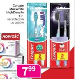 Drogerie Polskie Colgate MaxWhite High Density 1+1 szczoteczka do zębów oferta