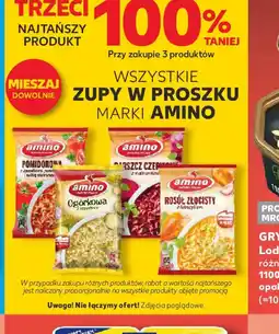 Kaufland Zupy w proszku Amino oferta