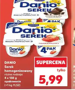 Kaufland Danio Serek homogenizowany oferta