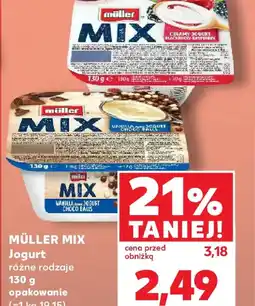 Kaufland Jogurt Müller Mix oferta