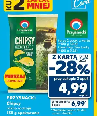 Kaufland Chipsy Przysnacki oferta