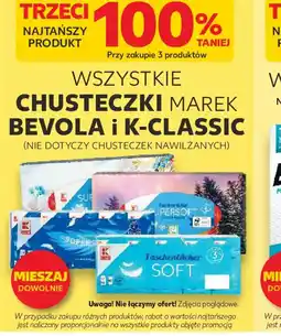 Kaufland Chusteczki marek Bevolo i K-Classic oferta
