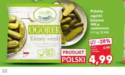 Kaufland Polskie ogórki kiszone oferta