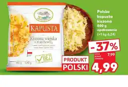 Kaufland Kapusta kiszona wiejska z marchewką oferta