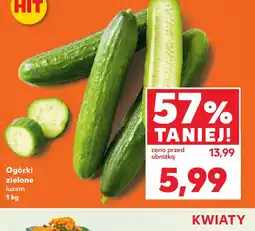 Kaufland Ogórki zielone oferta