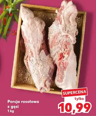 Kaufland Porcja rosołowa z gęsi oferta
