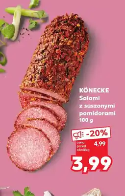 Kaufland Salami KÖNECKE z suszonymi pomidorami oferta