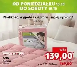 Kaufland Kołdra pierze 220 x 200 cm Amw oferta
