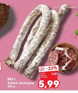 Kaufland Salami Auvergne Bell oferta