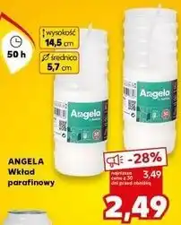 Kaufland Wkład parafinowy 50 h Angela oferta
