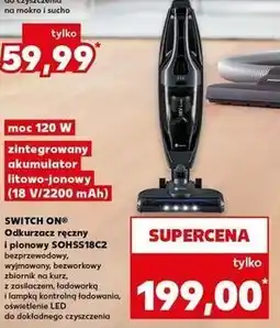 Kaufland Odkurzacz sohss18c2 Switch On oferta