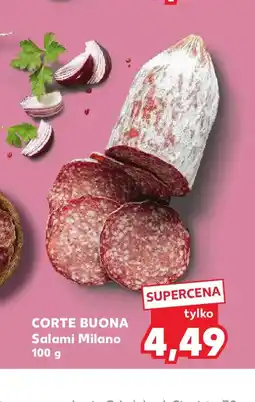 Kaufland Corte Buona Salami Milano oferta