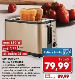Kaufland Toster 850 w Switch On oferta