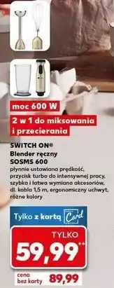 Kaufland Blender 600 w Switch On oferta