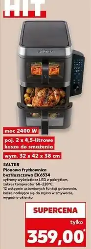Kaufland Frytkownica ek6534 Salter oferta
