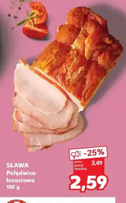 Kaufland Polędwica łososiowa Sława oferta