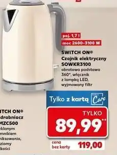 Kaufland Czajnik 1.7 l Switch On oferta