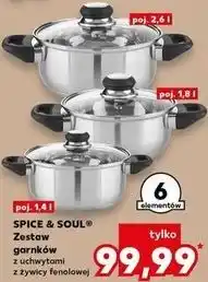 Kaufland Zestaw granków Spice&Soul oferta