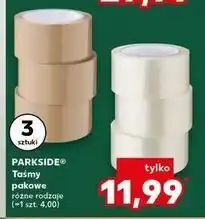 Kaufland Taśma pakowa bezbarwna Parkside oferta