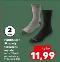 Kaufland Skarpety termiczne długie Parkside oferta