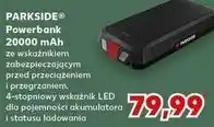 Kaufland Powerbank 20000 mah z funkcją podświetlania Parkside oferta