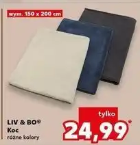 Kaufland Koc 150 x 200 cm Liv & Bo oferta