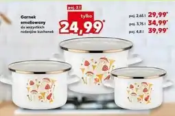 Kaufland Garnek emaliowany 4.8 l oferta