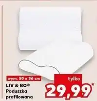 Kaufland Poduszka pod kark 50 x 36 cm Liv & Bo oferta