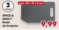 Kaufland Deska do krojenia 30 x 19 3 cm Spice&Soul oferta