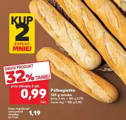 Kaufland Półbagietka oferta