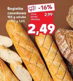 Kaufland Bagietka czosnkowa oferta