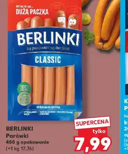 Kaufland Berlinki Parówki oferta