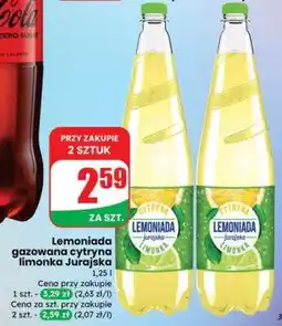 Dino Lemoniada gazowana cytryna limonka Jurajska oferta