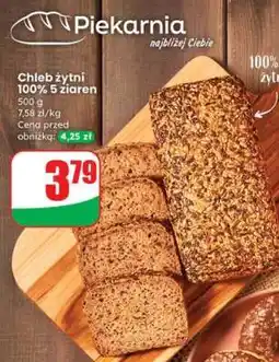 Dino Chleb żytni 100% 5 ziaren oferta