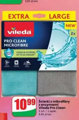 Dino Ścierki z mikrofibry z enzymami Vileda Pro Clean oferta
