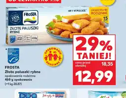 Kaufland Złote paluszki rybne Frosta oferta