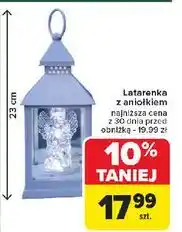 Carrefour Latarenka led z aniołem oferta