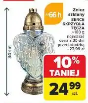 Carrefour Znicz serce tęcza oferta