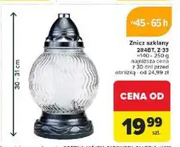 Carrefour Znicz szklany z-33 oferta