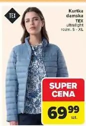 Carrefour Kurtka damska pikowana s-xl Tex oferta