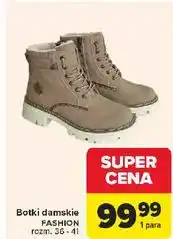 Carrefour Botki damskie 36-41 oferta