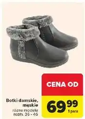 Carrefour Buty męskie ocieplane oferta