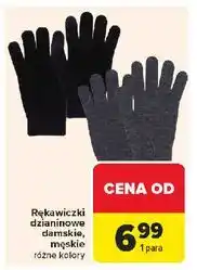 Carrefour Rękawiczki męskie oferta