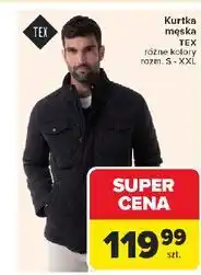 Carrefour Kurtka męska s-2xl Tex oferta