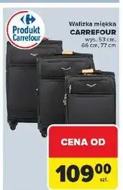 Carrefour Walizka miękka 77 cm Carrefour oferta