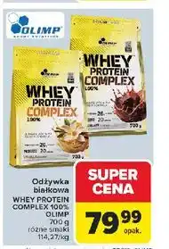 Carrefour Odżywka białkowa waniliowa Olimp Sport Nutrition Whey Protein Complex 100% oferta