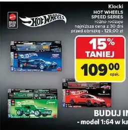 Carrefour Klocki speed cadilac project gtp Hot Wheels oferta